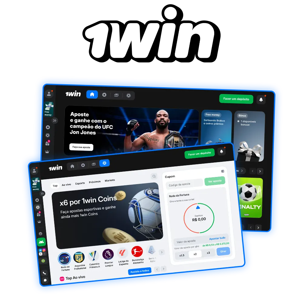 Aposte em esportes e cassino no site da 1win oficial Brasil.